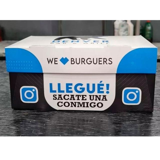 Caja Para Hamburguesas Y Lomitos 92