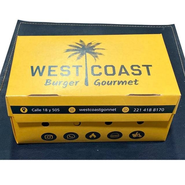 Caja Para Hamburguesas Y Lomitos 97