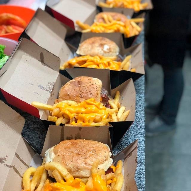 Caja Para Hamburguesas Y Lomitos 100